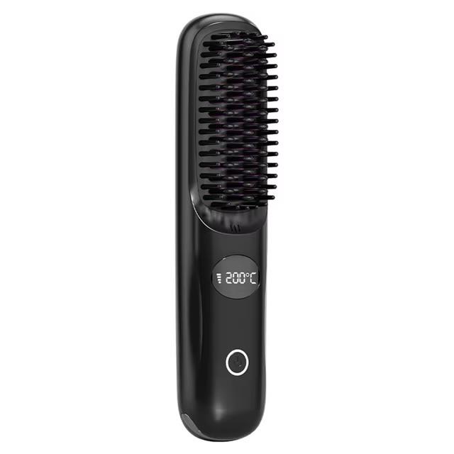 Hairbrush Straightener